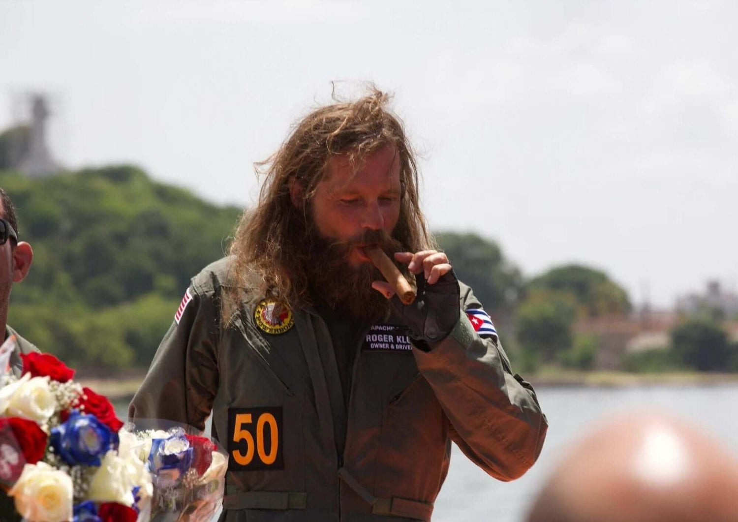 World Record Setter and APACHE STAR powerboat racer Roger Anthony Cassius Klüh in Havana, Cuba.
