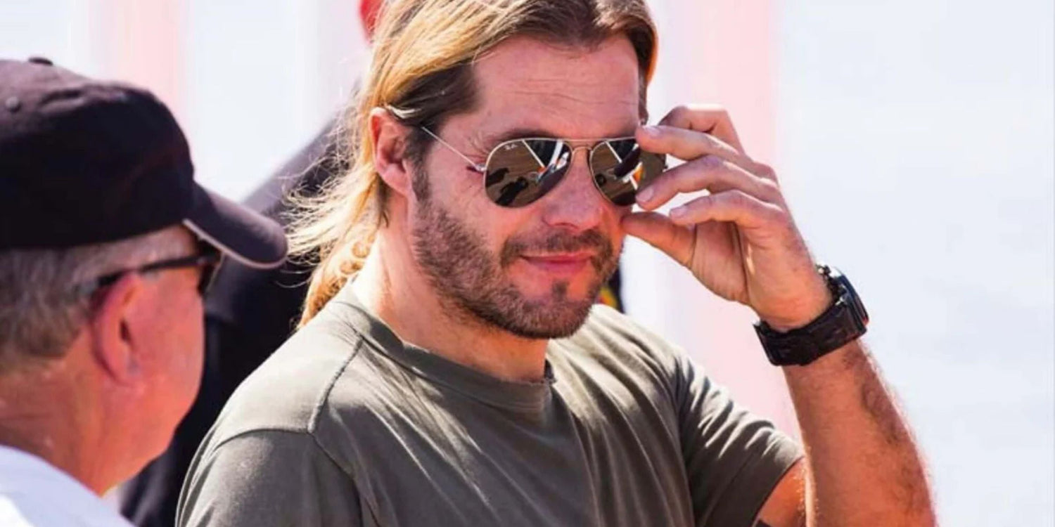 A portrait of APACHE STAR founder & history writer Roger Anthony Cassius Klüh