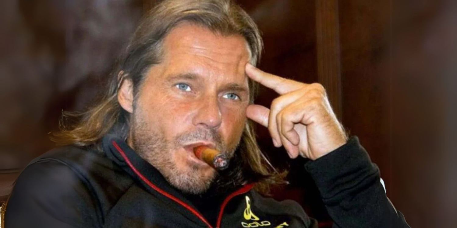 Roger Anthony Cassius Klüh with cigar.