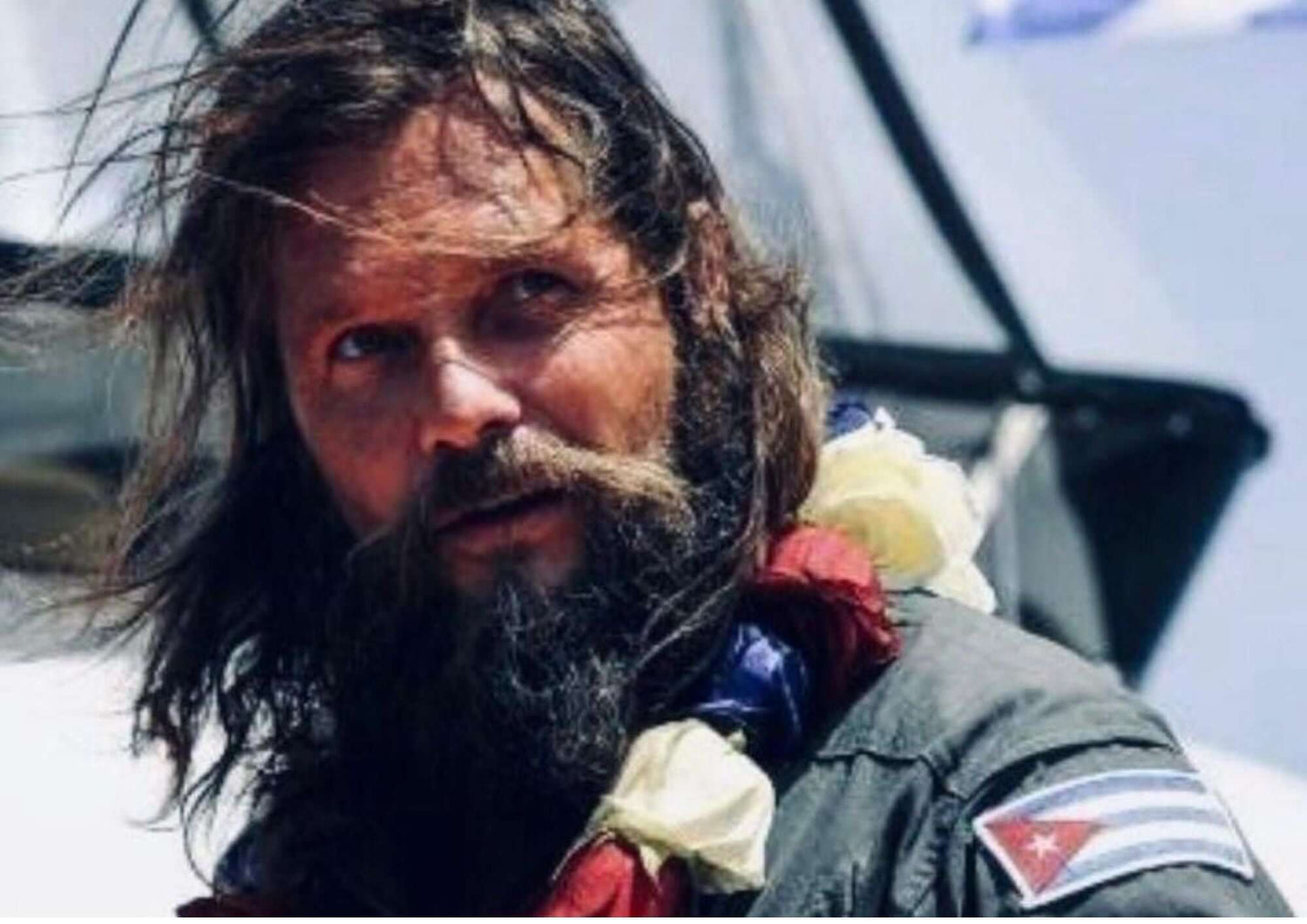 World Record powerboat racer Roger Anthony Cassius Klüh on APACHE STAR in Cuba.