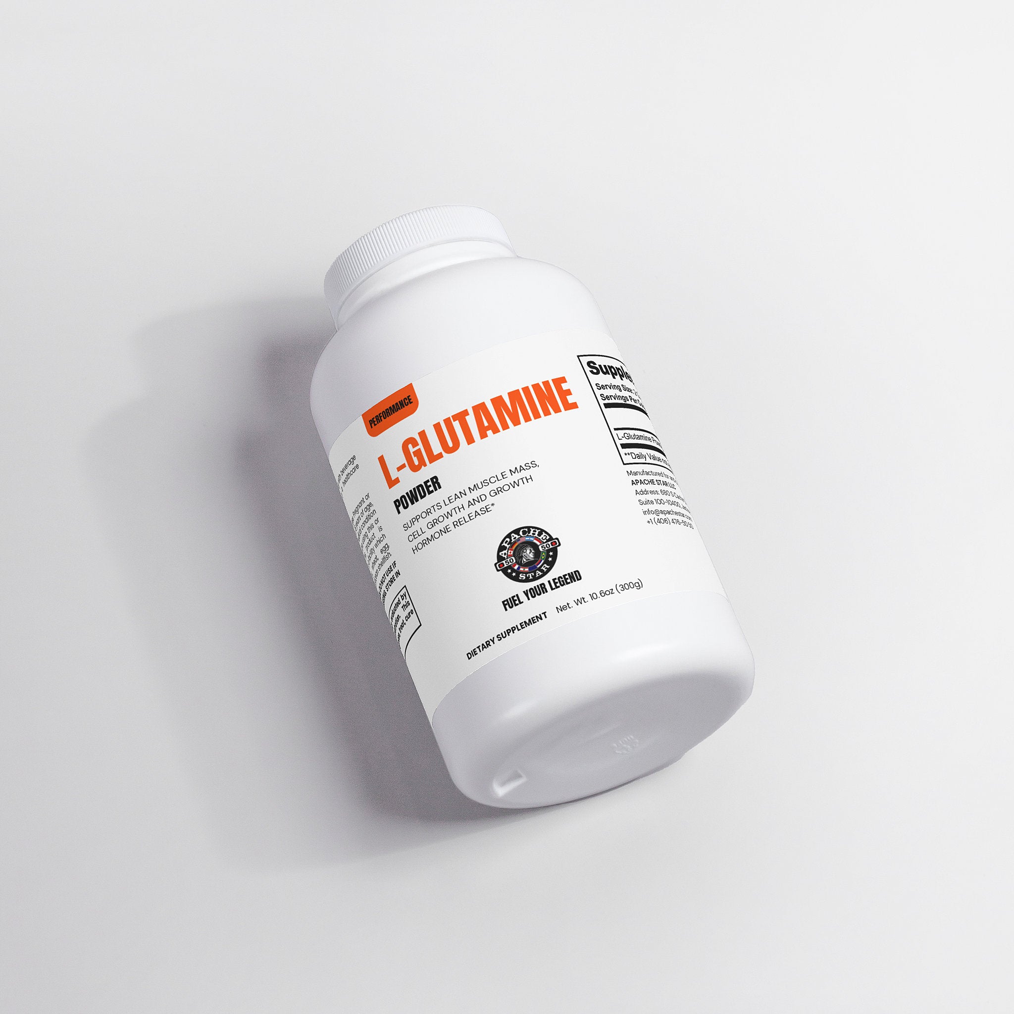 L-GLUTAMINE POWDER | 3 Month Supply