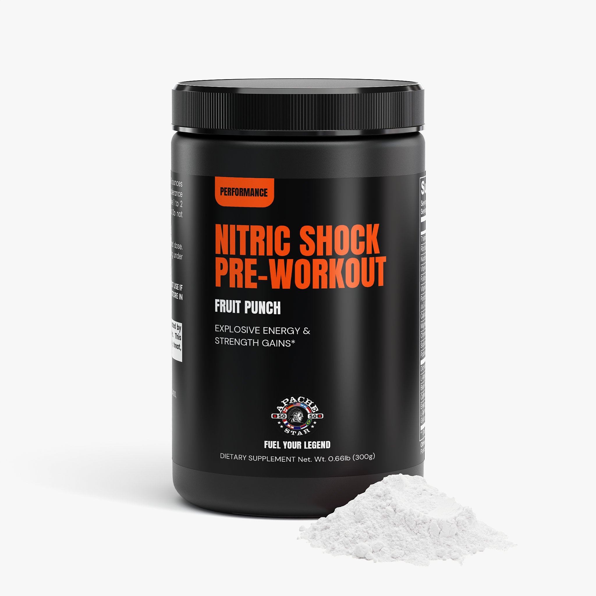 NITRIC SHOCK PRE-WORKOUT - FRUIT PUNCH | 2 Month Supply