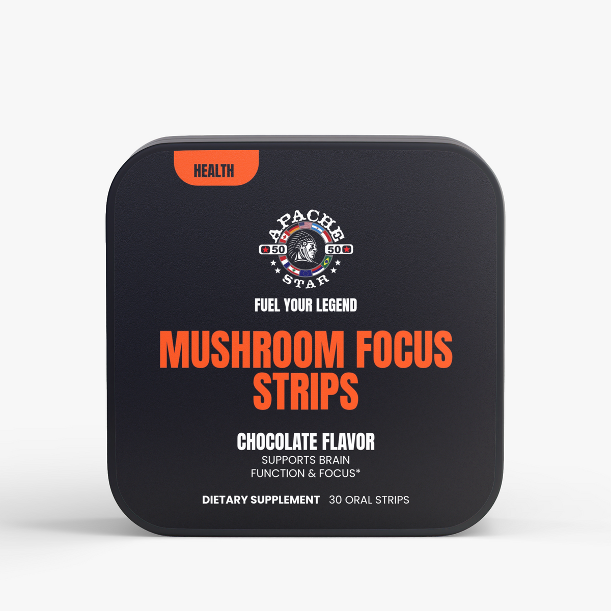 MUSHROOM FOCUS STRIPS - CHOCOLATE