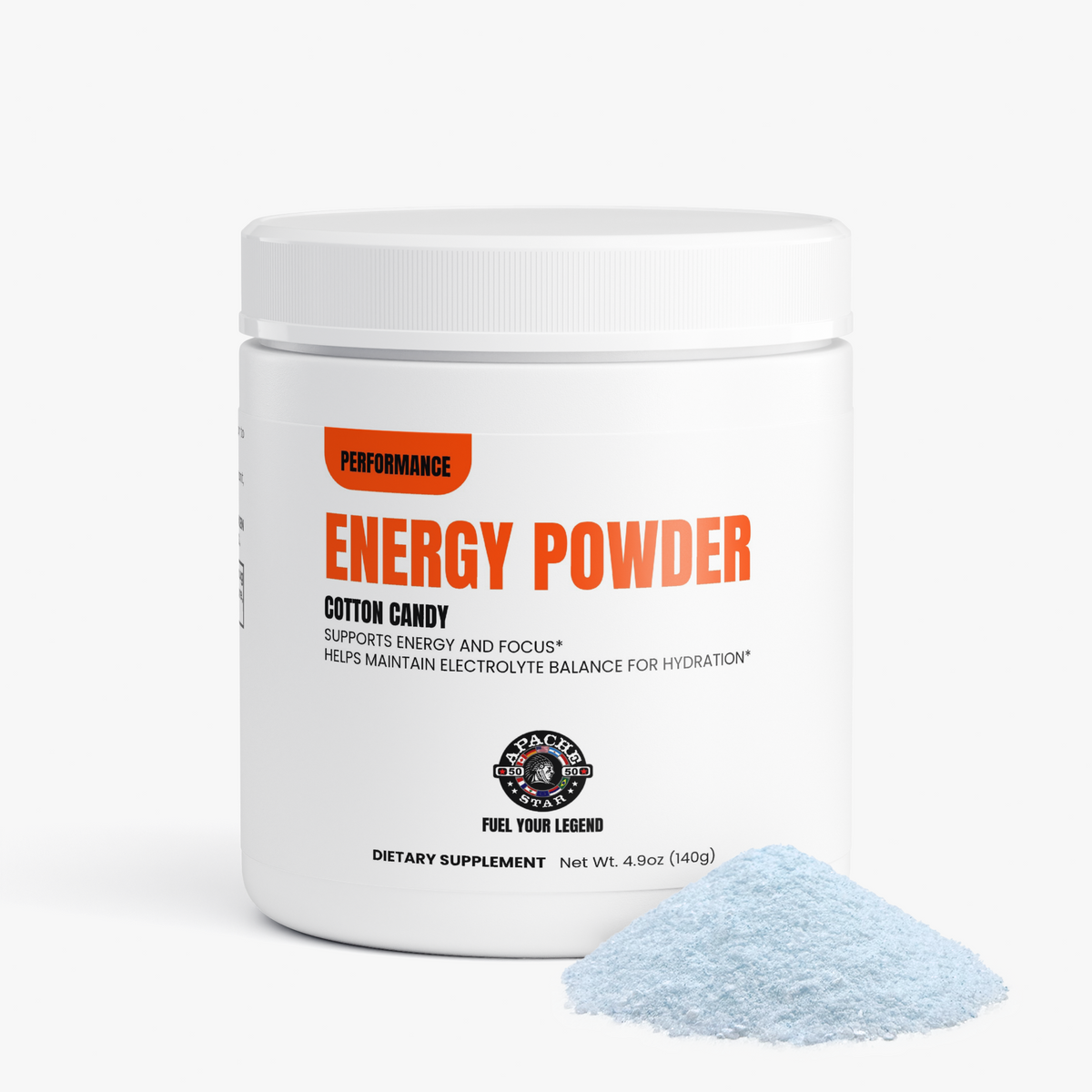 ENERGY POWDER (COTTON CANDY) | 2 Month Supply