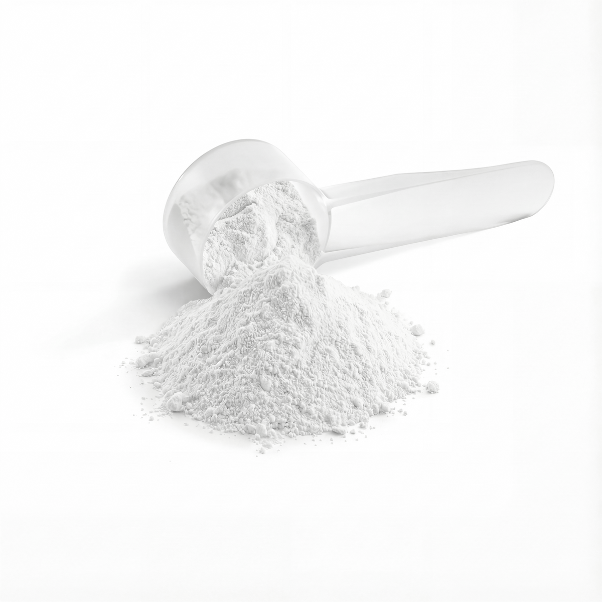 APACHE STAR CREATINE HYDRATION POWDER — close-up of the powder with a scoop