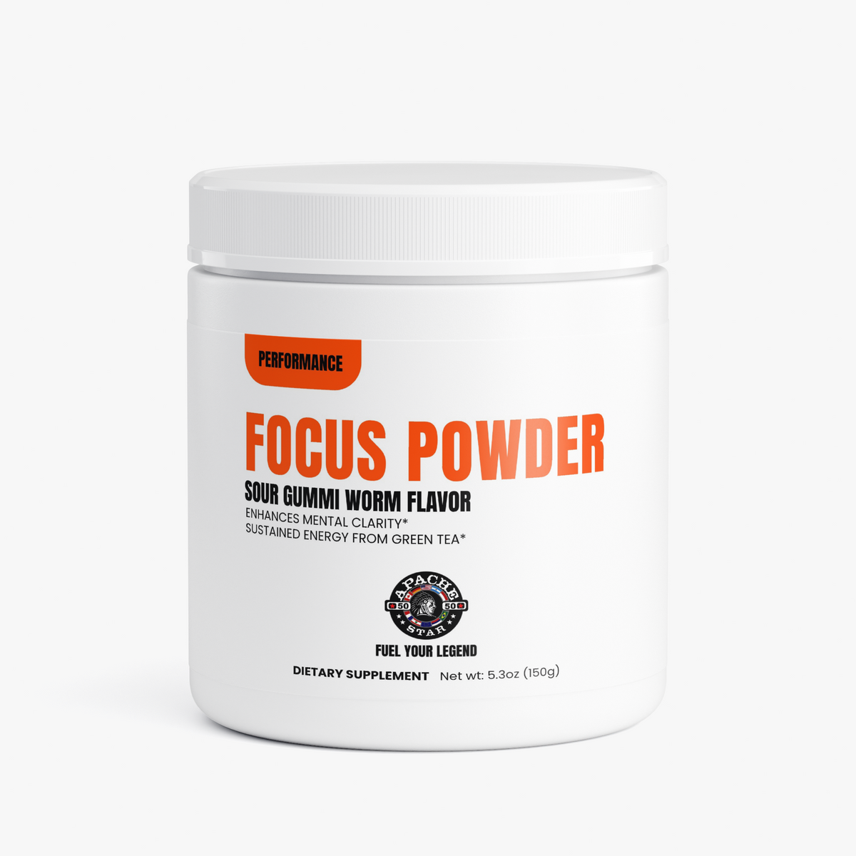 FOCUS POWDER (SOUR GUMMI WORM) | 3 Month Supply