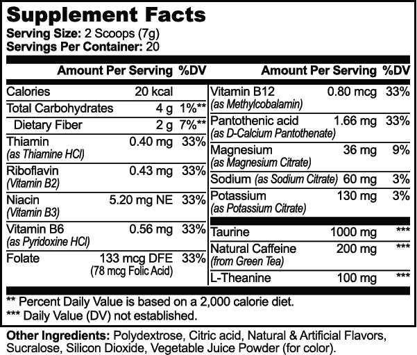 ENERGY POWDER (MELON CREAMSICLE) | 3 Month Supply
