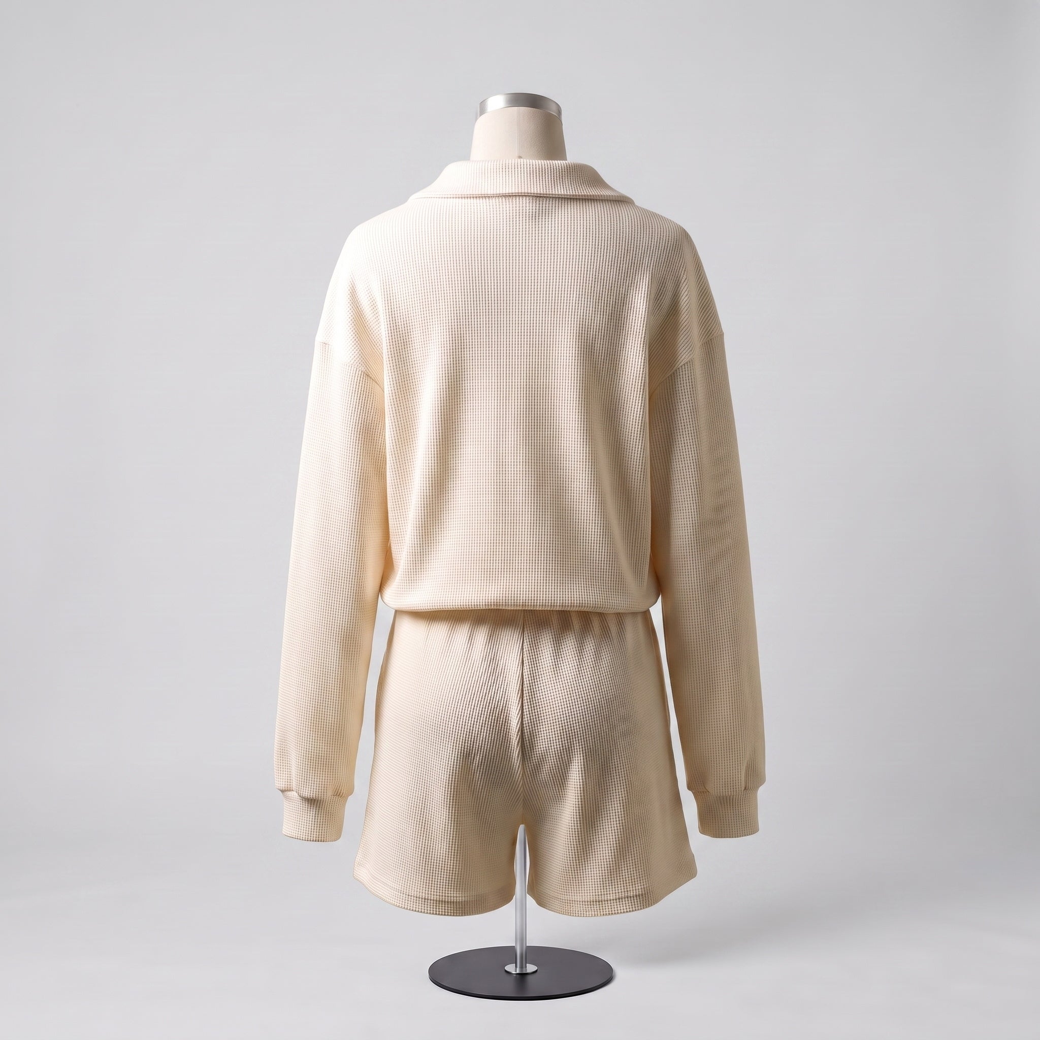 APACHE STAR® GLOBETROTTER Paris waffle set in Vanilla — back view