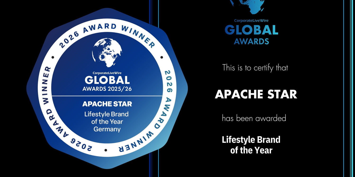 APACHE STAR® has been awarded Lifestyle Brand of the Year 2025 & 2026 in the Global Awards.