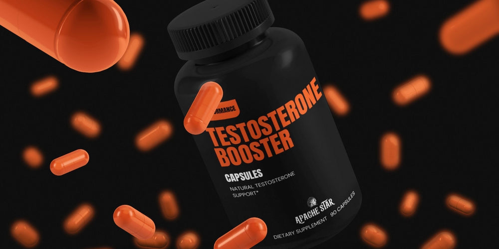 APACHE STAR Natural Testosterone Booster Supplement | Energy for Men