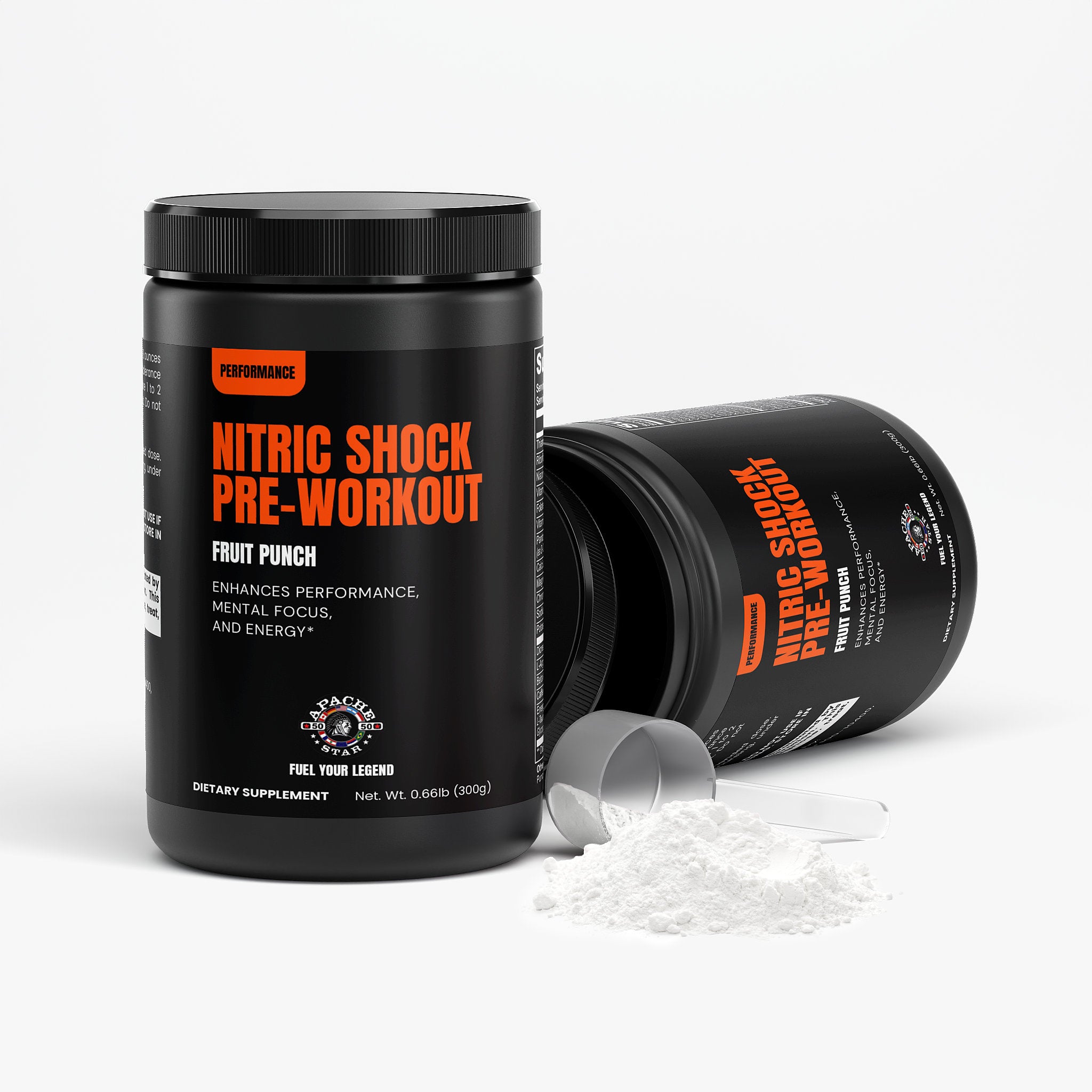 NITRIC SHOCK PRE-WORKOUT - FRUIT PUNCH | 3 Month Supply