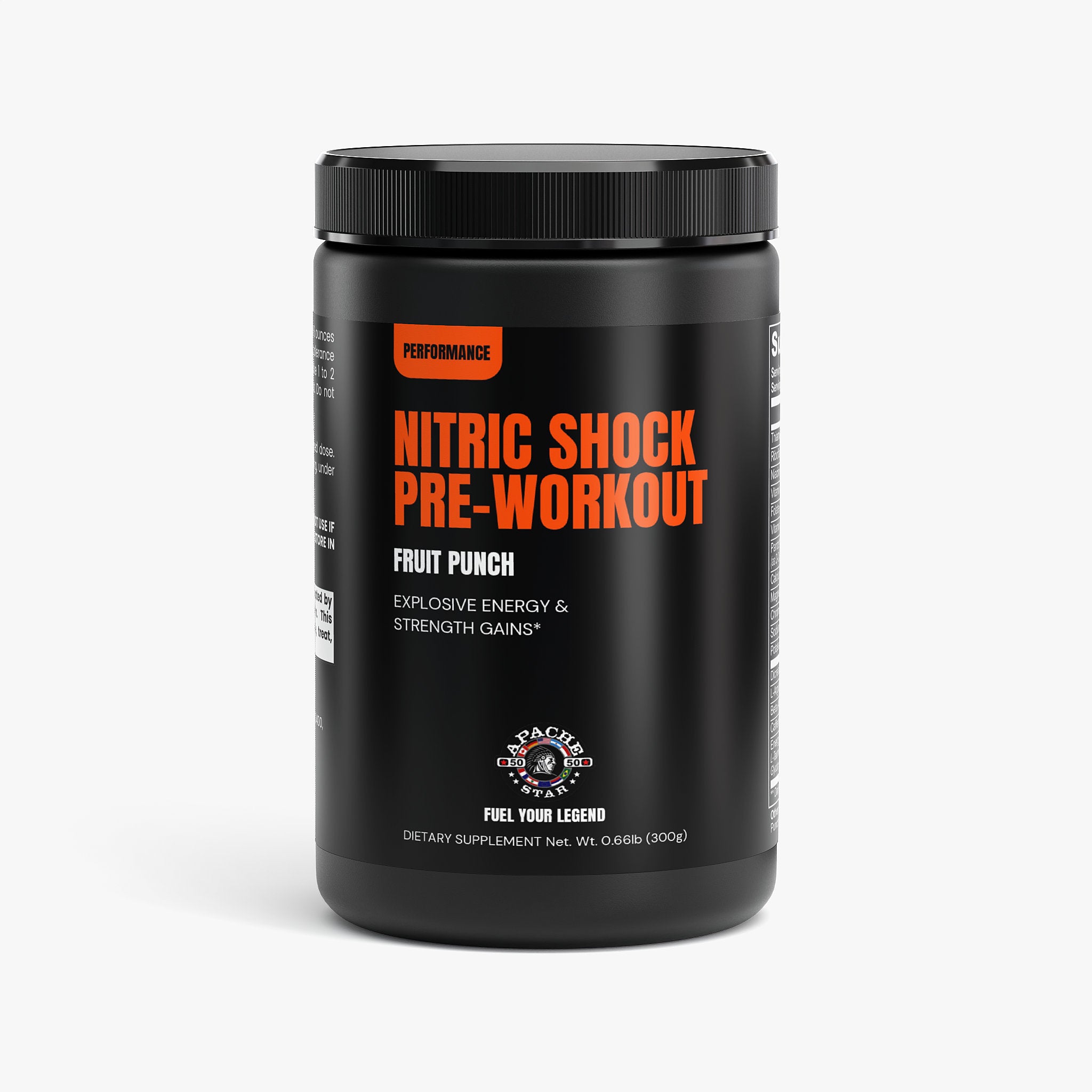 NITRIC SHOCK PRE-WORKOUT - FRUIT PUNCH | 2 Month Supply
