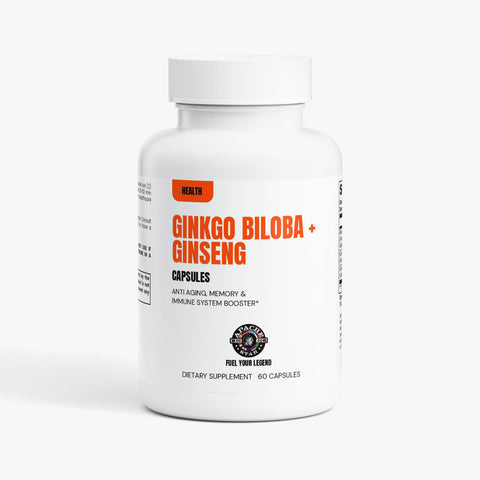 APACHE STAR GINKGO BILOBA + GINSENG — bottle, front view