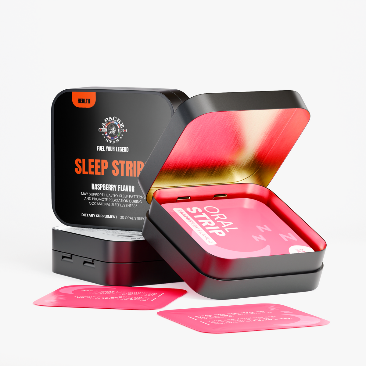 SLEEP STRIPS - RASPBERRY | 3 Month Supply