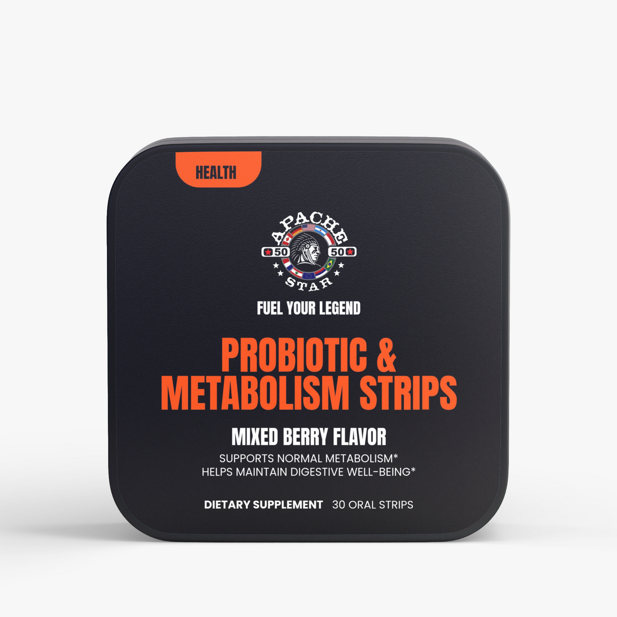 PROBIOTIC & METABOLISM STRIPS - MIXED BERRY