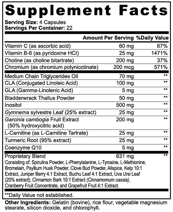 SUPER FAT BURNER WITH MCT | 2 Month Supply