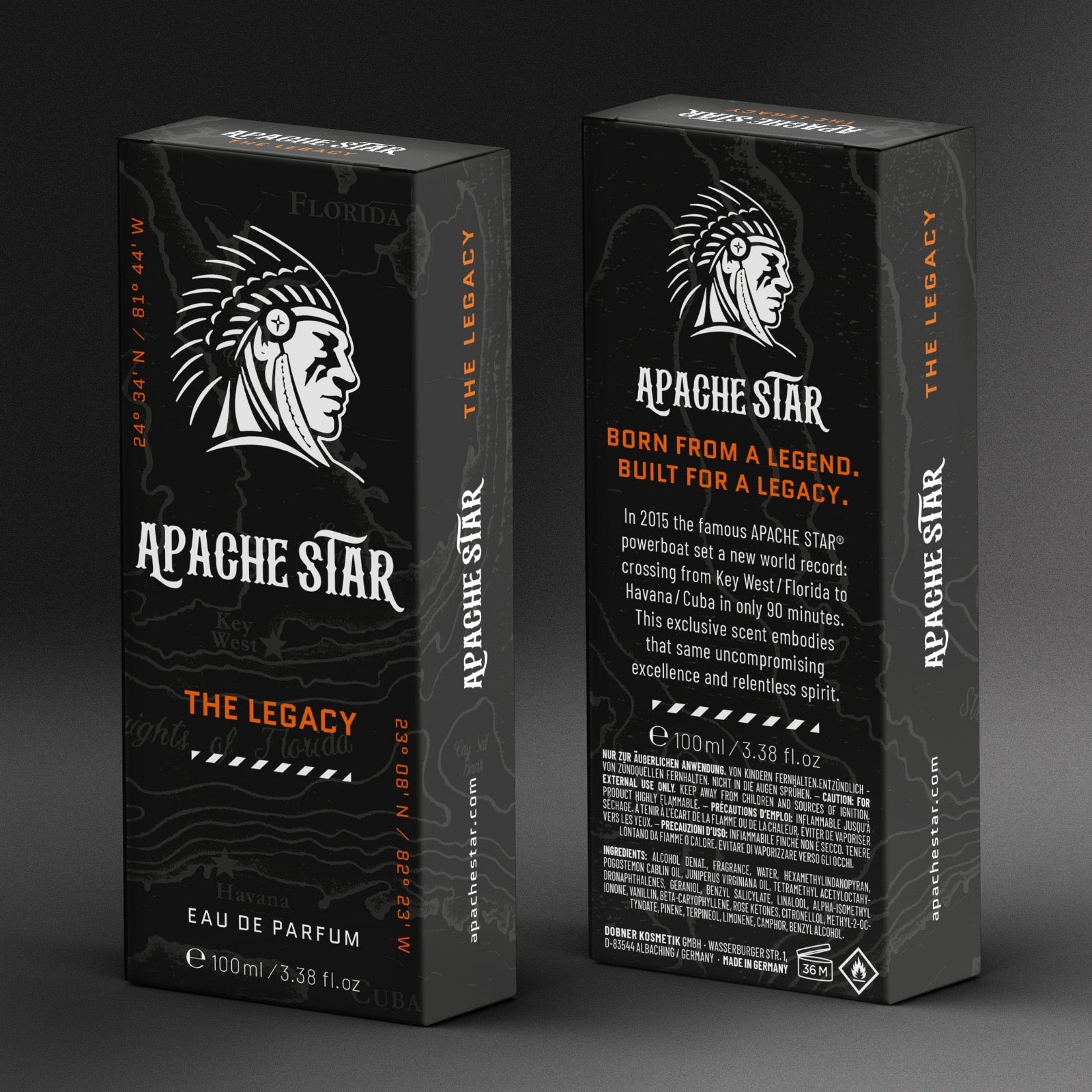THE LEGACY Eau de Parfum — APACHE STAR®