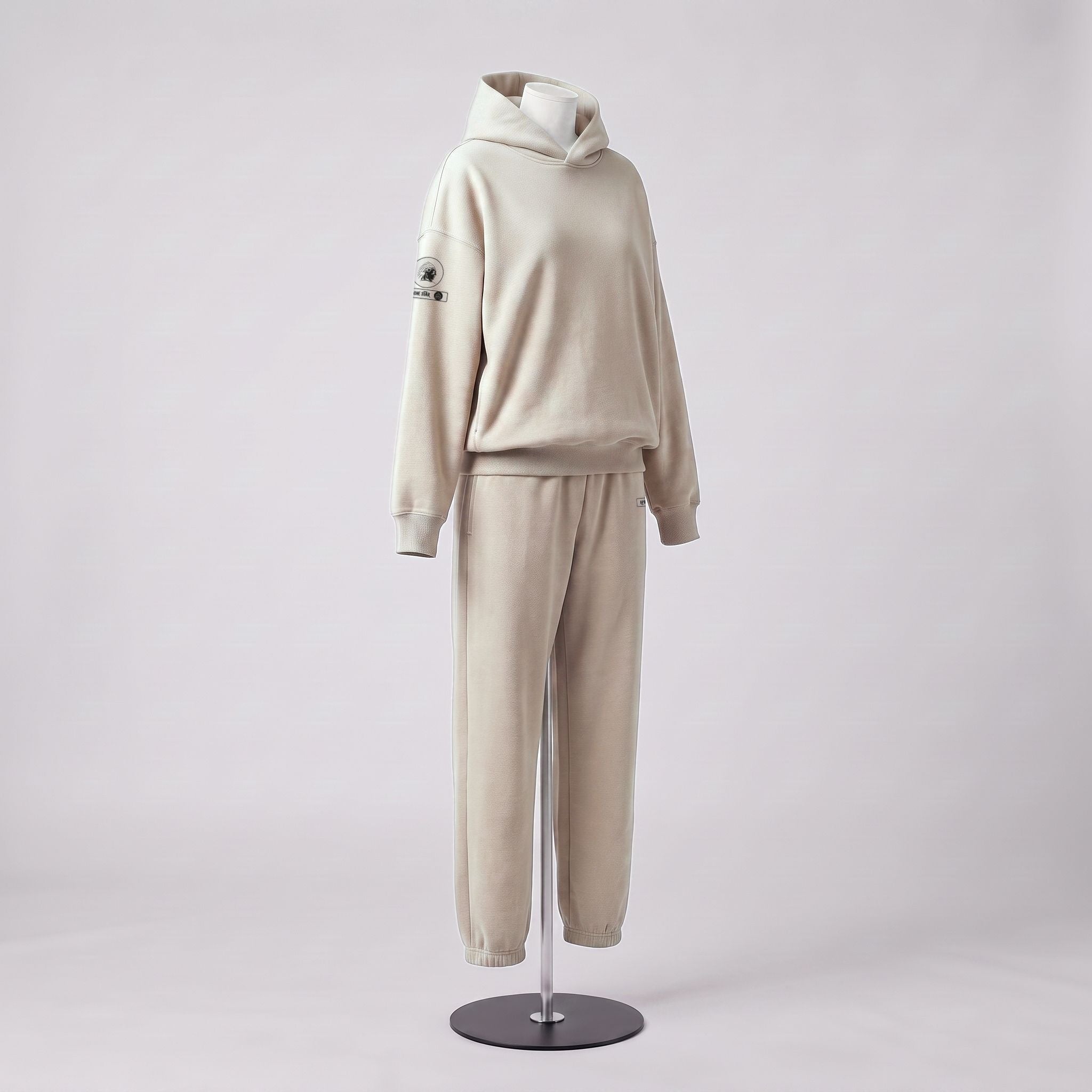 APACHE STAR® GLOBETROTTER Dubai set in Beige — sleeve label detail