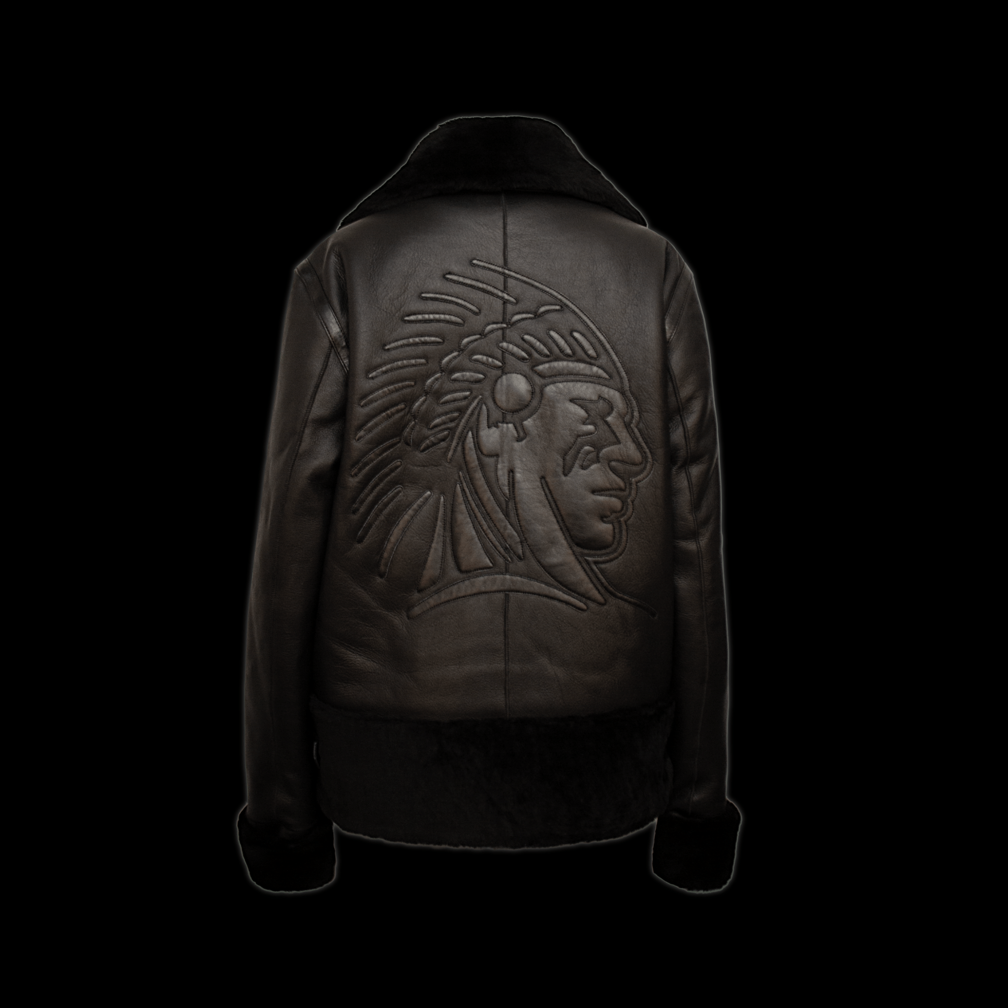 NAPPA LAMB PILOT JACKET „PHANTOM FALCON“