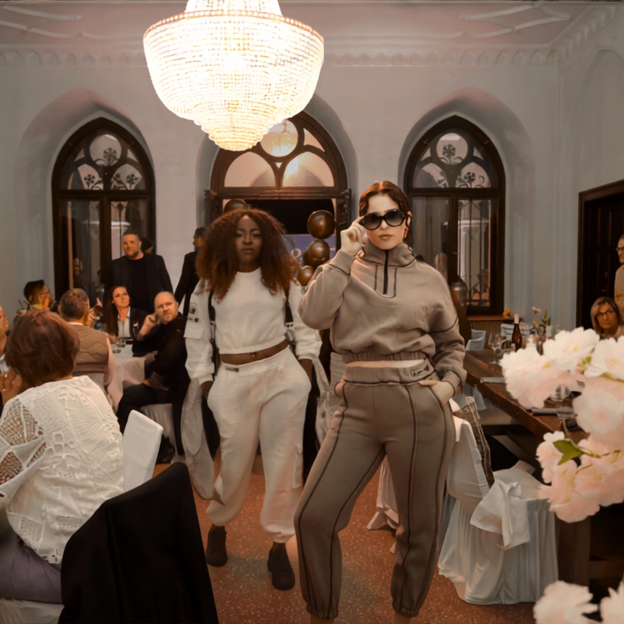 APACHE STAR® Tokyo athletic set at the Taste & Talk Nightwalk, Schloss Reichenow near Berlin
