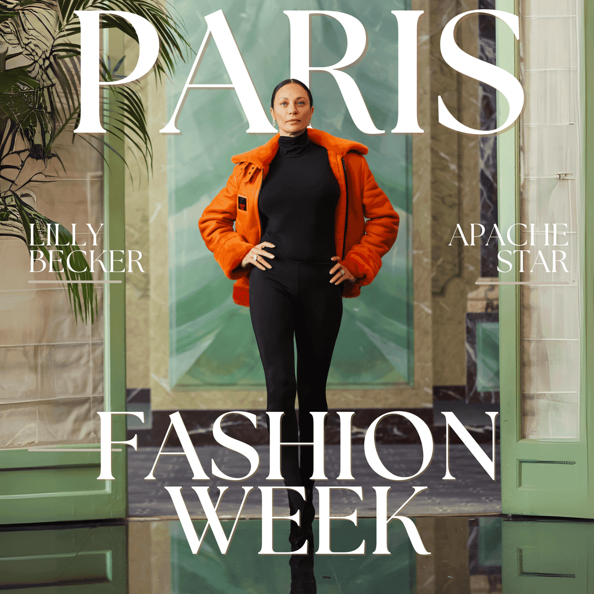 APACHE STAR® at Paris Fashion Week 2025 with Lilly Becker — the maison takes the brand from offshore powerboat to international fashion