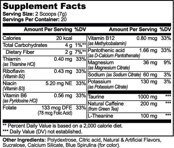 ENERGY POWDER (COTTON CANDY)
