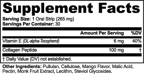 BEAUTY & COLLAGEN STRIPS - MANGO