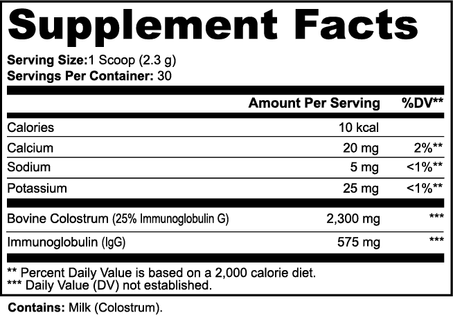 COLOSTRUM POWDER